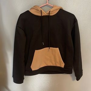 Black and brown hoodie